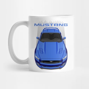 Mustang S550-GT-blue Mug